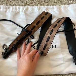 Coach bag strap